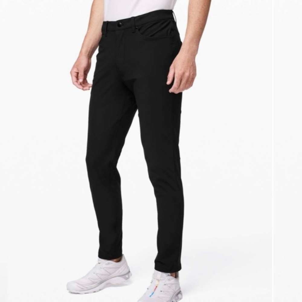 Lululemon ABC Pant Slim 32" *Warpstreme Black 32